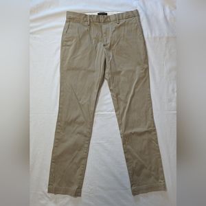 Banana Republic Aiden Slim Fit Tan Chinos